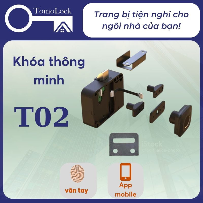 Khóa cửa nhôm kính ToMo – TN.283