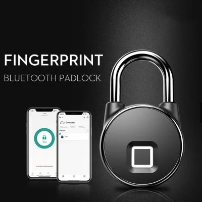 Móc Khóa Vân Tay, App Tuya 2 chế độ mở Vân Tay và Bluetooth Ổ Khóa Chống Trộm Chống Nước IP65. An Toàn - Tiện Lợi