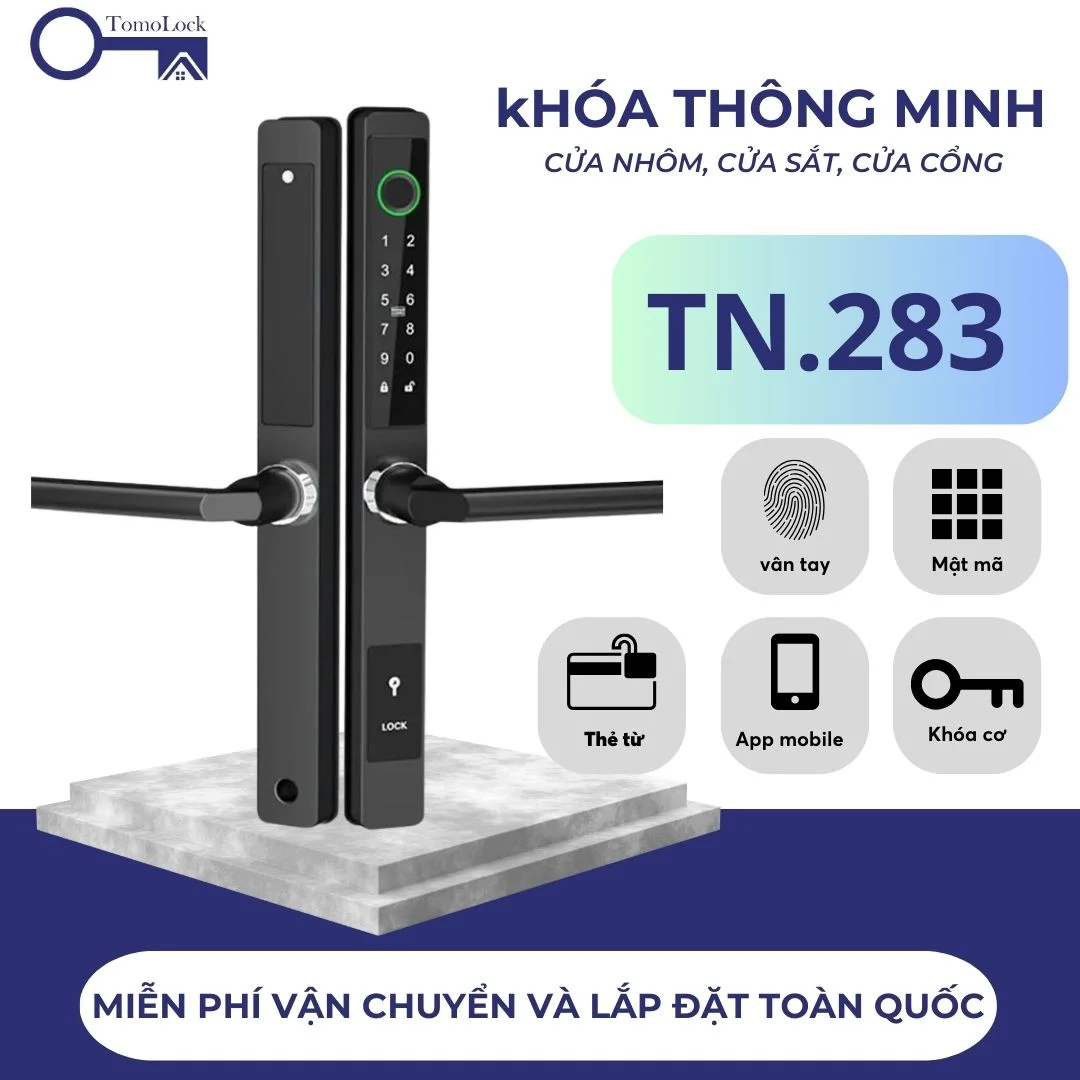 Khóa cửa nhôm kính ToMo – TN.283
