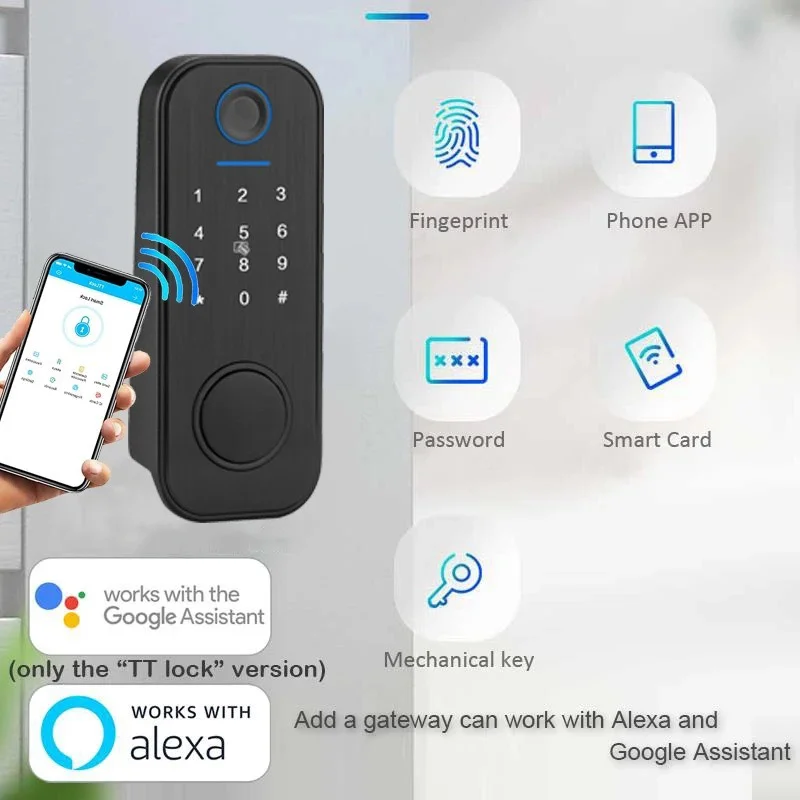 Khóa vân tay cửa cổng ToMo- TC.306