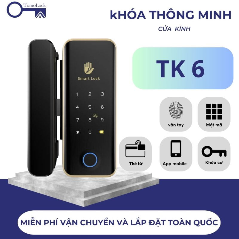 Khóa cửa nhôm kính tự động ToMo – TN.202