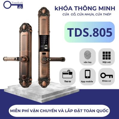 Khóa cửa nhôm kính tự động ToMo – TN.202 Khóa cửa nhôm kính tự động ToMo – TN.202