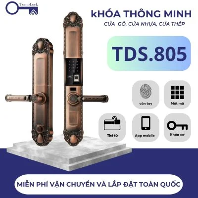 Khóa cửa nhôm kính tự động ToMo – TN.202