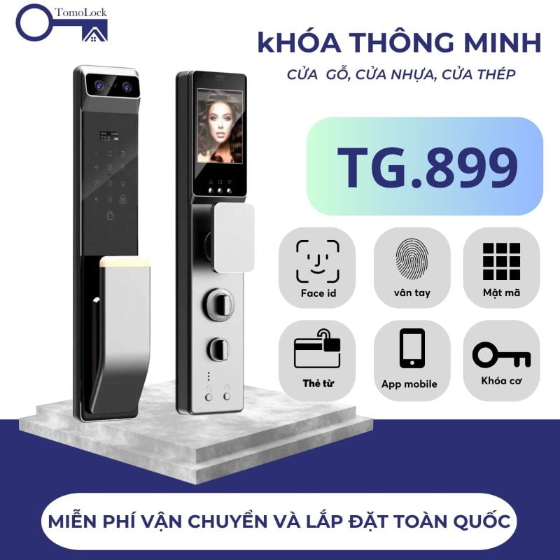 Khóa cửa nhôm kính tự động ToMo – TN.202