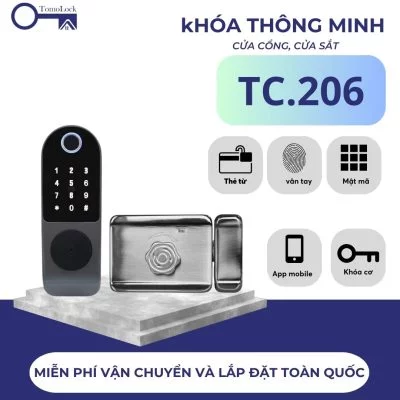Khóa cửa gỗ ToMo - TG.A6
