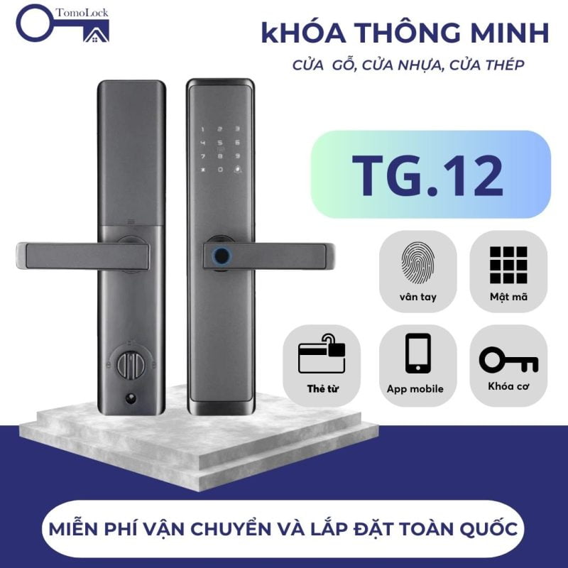 Khóa cửa gỗ ToMo - TG.A6