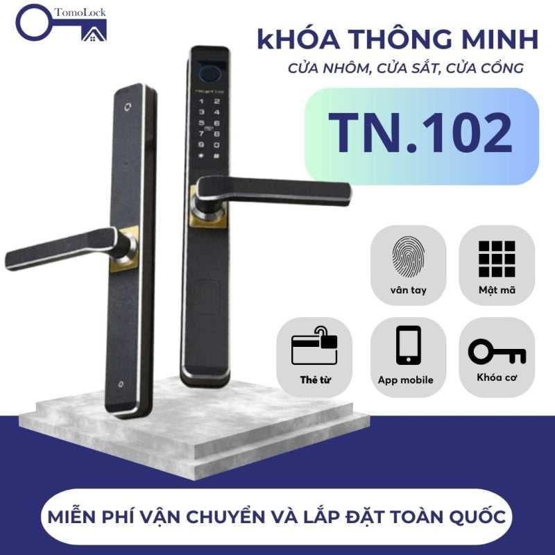 Khóa cửa gỗ ToMo - TG.A6